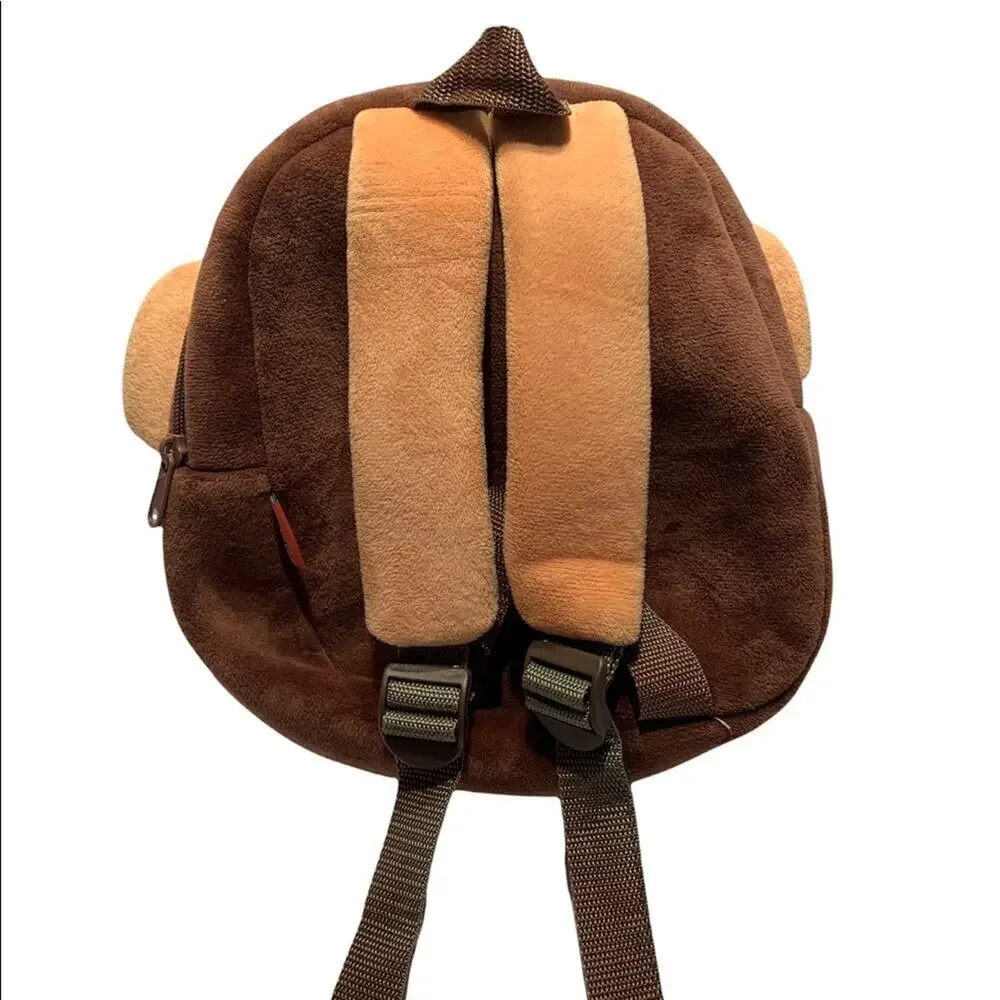 BAGABOO Unisex Kids Plush Monkey Backpack